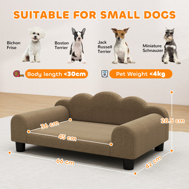Terry-Style Pet Bed, Brown