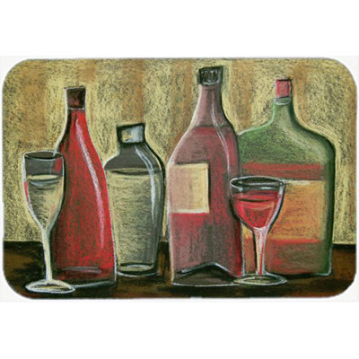 Caroline's Treasures Wine Glass Cutting Board
