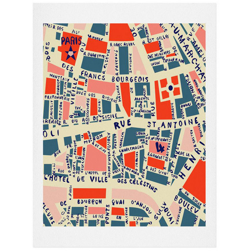 « paris », reproduction d’art