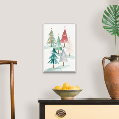 Arbres de Noël II - reproduction d'art sur toile