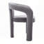 Fauteuil de cuisine en velours rembourré-2045468961