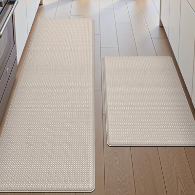 Solid Colour Anti-Fatigue Kitchen Mat