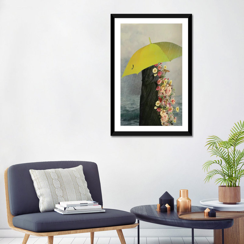 Reproduction d’art sur toile, "Healing" par Deandra Lee, H 32 po x l 24 po x P 1 po, Papier encadré noir, Blanc