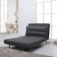 Mikaylin Twin 101cm Faux Leather Convertible Sofa-11023563