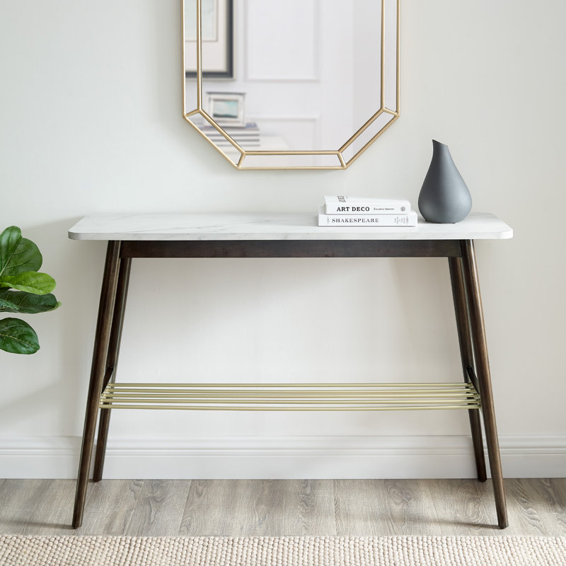 Console 44 po McKail, Chêne brun foncé