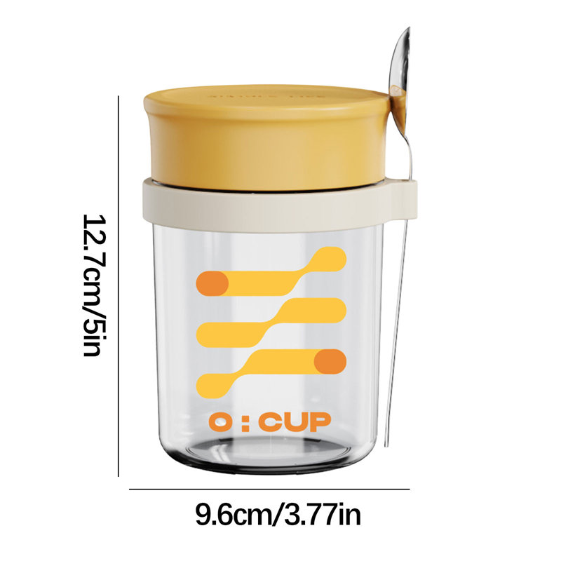 Pot à déjeuner et tasse à café avec cuillère à couvercle, B