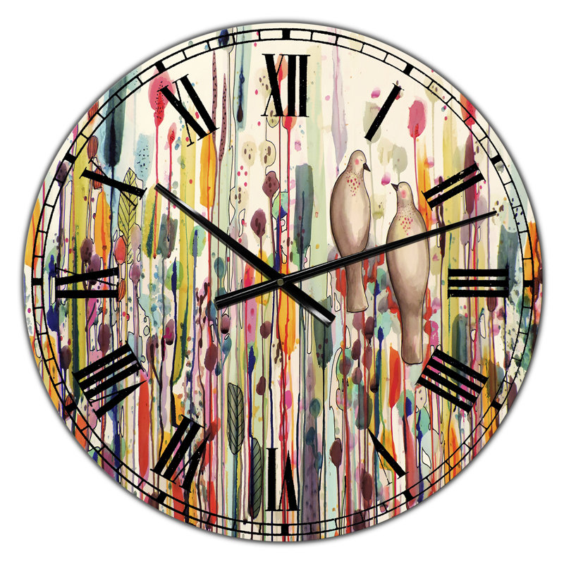 Horloge murale surdimensionnée L'un pour l'autre, Petit