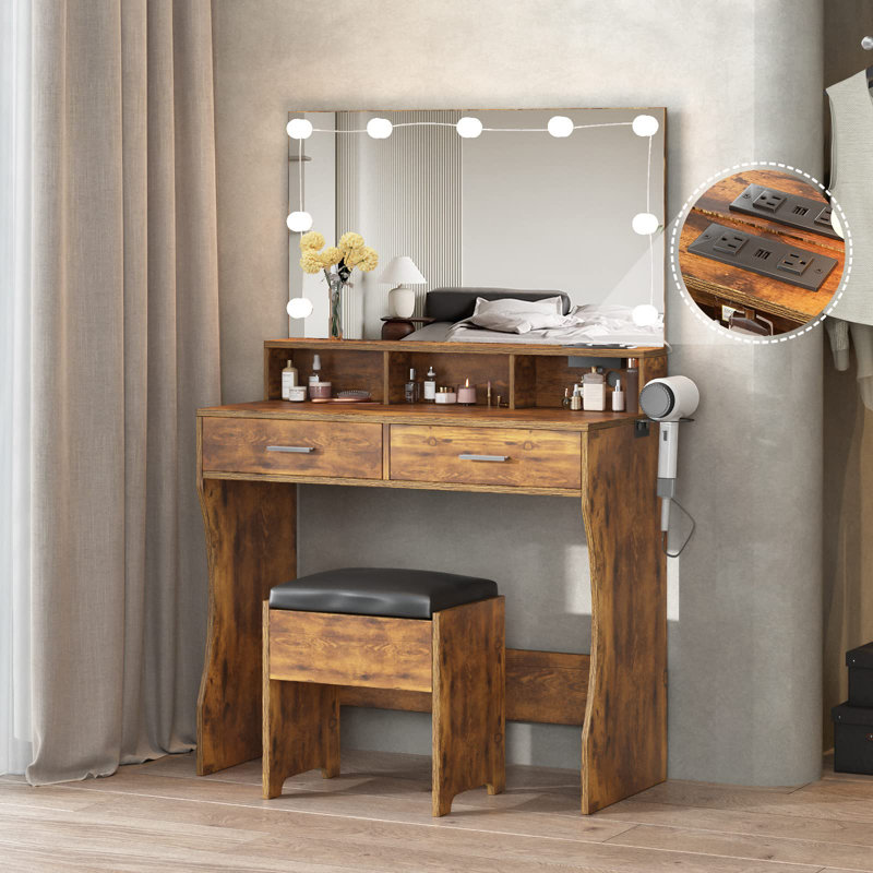 Greber Vanity, Brown