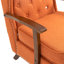 Fauteuil à oreilles rembourré Biali-592563462