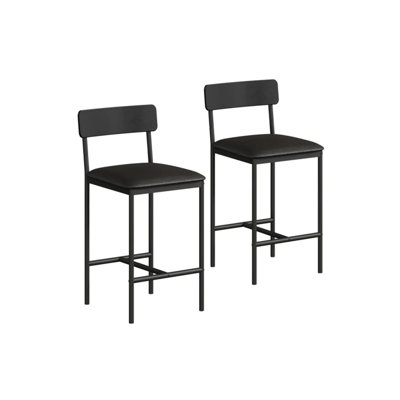 Counter Stool with Metal Frame