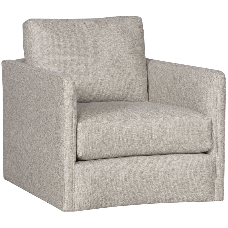 Fauteuil pivotant 31,5 po Ease, Polypropylène / oléfine étain Keland