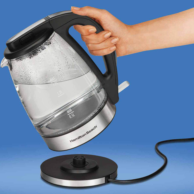 Hamilton Beach® Glass Kettle 1.7 Liter Capacity