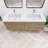 59.05'' Double Bathroom Vanity with Acrylic Top-556000129