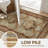 Floral Performance Non-Slip Machine-Washable Area Rug-888380229-885741245