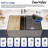 DeerValley 33" L X 20" W Double Basin Workstation Farmhouse Kitchen Sink With Sink Grid, Cutting Board And Dish-Drying Rack-101798383