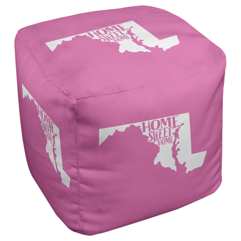 Repose-pieds à cubes maryland the home, Rose