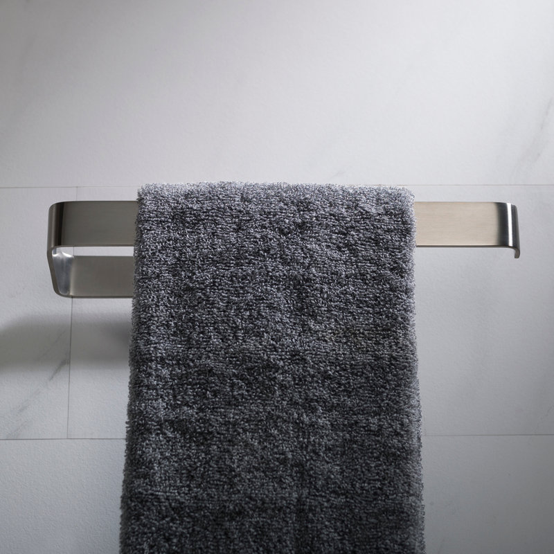 Stelios Towel Ring, Brushed Nickel