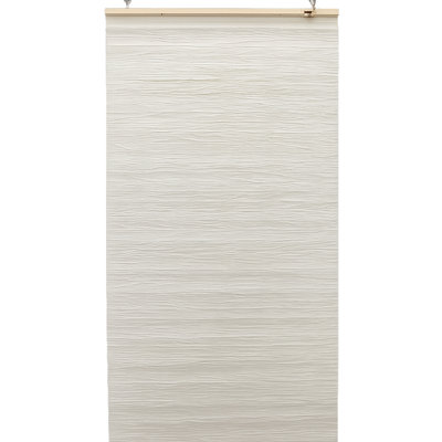 Cloison suspendue en papier tissé brun