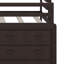 Lit mezzanine avec armoire intégrée et tablettes-1602181041