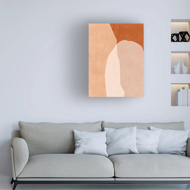 Imprimé bolognais «Terracotta50 sur toile» par Elena Ristova, H 19 po x l 14 po x P 2 po