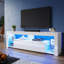 RGB Color Changing Light Mood TV Cabinet with Flip-Down Door-1339590376-1310924342