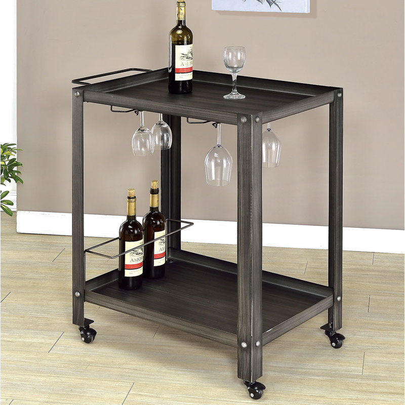 McGuinness Metal Bar Cart