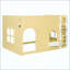 Lit mezzanine pour enfants avec lumière DEL chaude-131124981-131124982