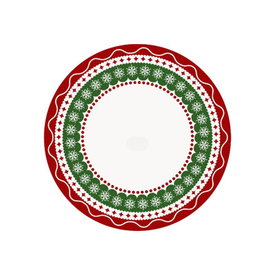 Velvet Christmas Tree Skirt With Glitter Decor, Vintage Tree Cover For Holiday Party, 31.5in Multicolor