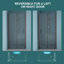Fold Frameless Shower Door With Tempered Glass
