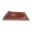 Tapis traditionnel rouge / beige-1392728895