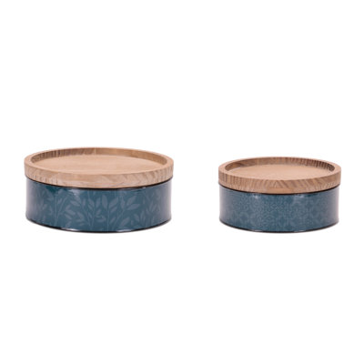 Boîtes bleues