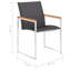 Fenix Stacking Patio Dining Armchair