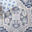 Tapis lavable Arora 210 en beige / bleu marine-358858902