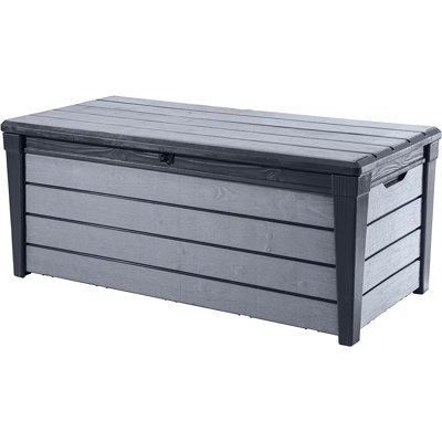 Keter Brushwood 454L Storage Box- Brown