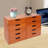 Set Of 4 Drawer Cabinets Desktop Storage Organizers Wood Stackable Drawer Cabinet-1664708890