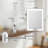 Aaliegha Metal Rectangle Modern LED Lighted Magnifying Wall Mounted Bathroom Vanity Makeup Mirror, Chrome-782724187