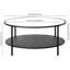 Jvonne Four Leg Coffee Table with Storage
