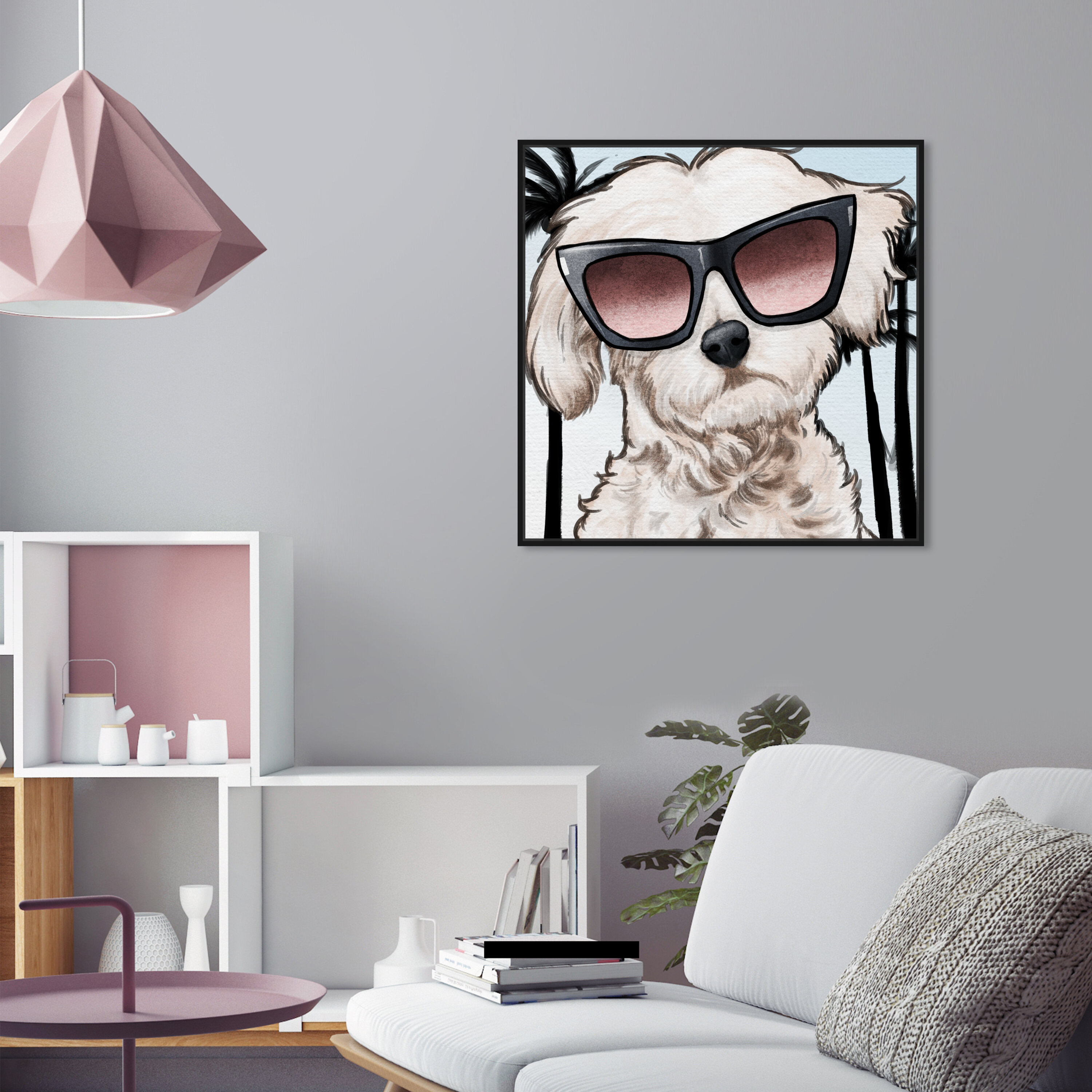 Buy Glam Room Decor - Chihuahua Decor - High Fashion Design Wall