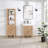 Moana Solid Wood Linen Cabinet-1595523719