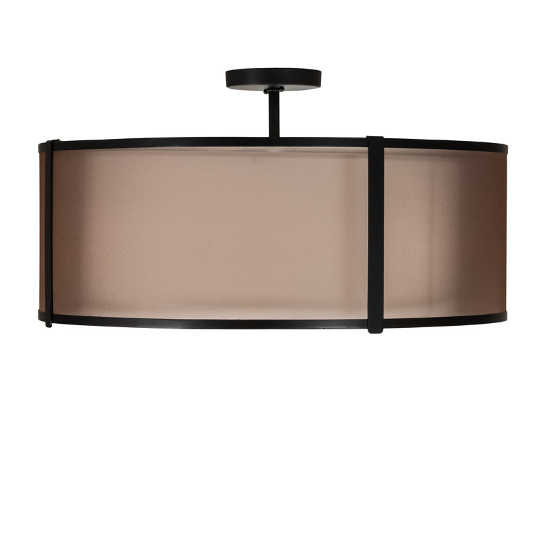 Plafonnier semi-encastré l 30 po, 12 W