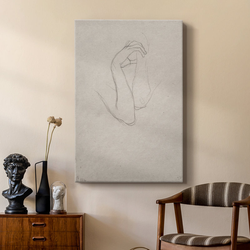 Croquis rétro LIX - galerie Cavas sur mesure, H 36 po x l 24 po