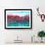Blue Pond in Hokkaido Japan Painting 1 Piece Single Picture Frame Wall Art on MDF-56633026-56633021