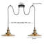Gunn 2 - Light Black Cluster Pendant