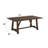 Dark Oak Finish Dining Table