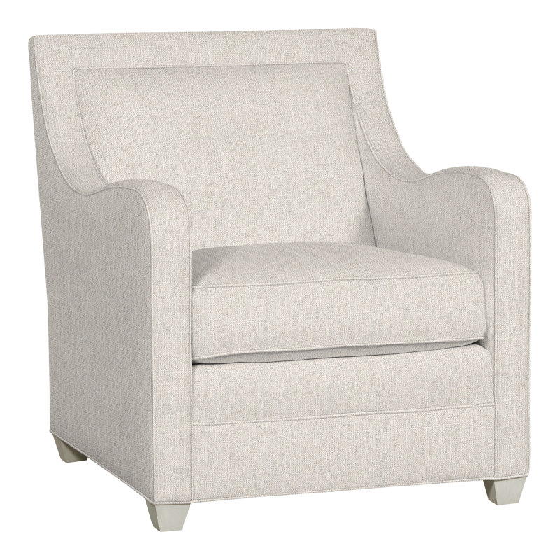 Haden Upholstered Armchair, Wrenn, Instant Parchment