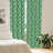 Jungle Leaves Floral Semi-Sheer Rod Pocket Curtain Panels-45971396