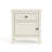 Vienna 1-Drawer Nightstand with Cabinet Storage, Set of 2 – Ivory