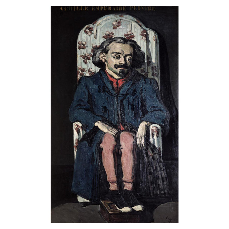 Achille Emperaire (1829-98), impression par estampe numérique Paul Cézanne, H 40 po x l 32 po