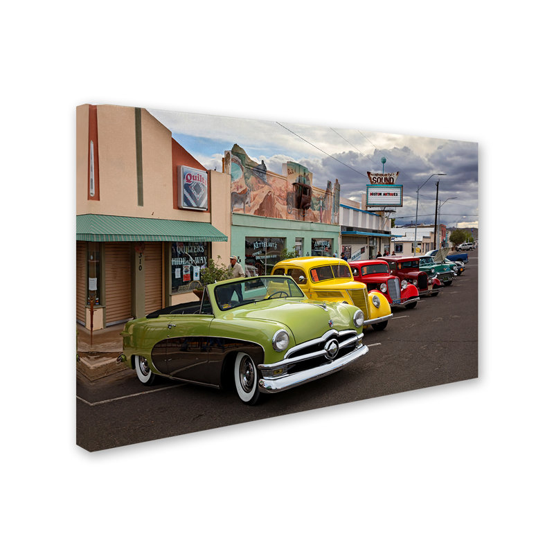 Alexan «Rt 66 Fun Run Kingman», reproduction de photo sur toile tendue, H 30 po x l 47 po