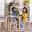 Nordic Toddler and Kids 5 Piece Round Table and Stool Set-790626238